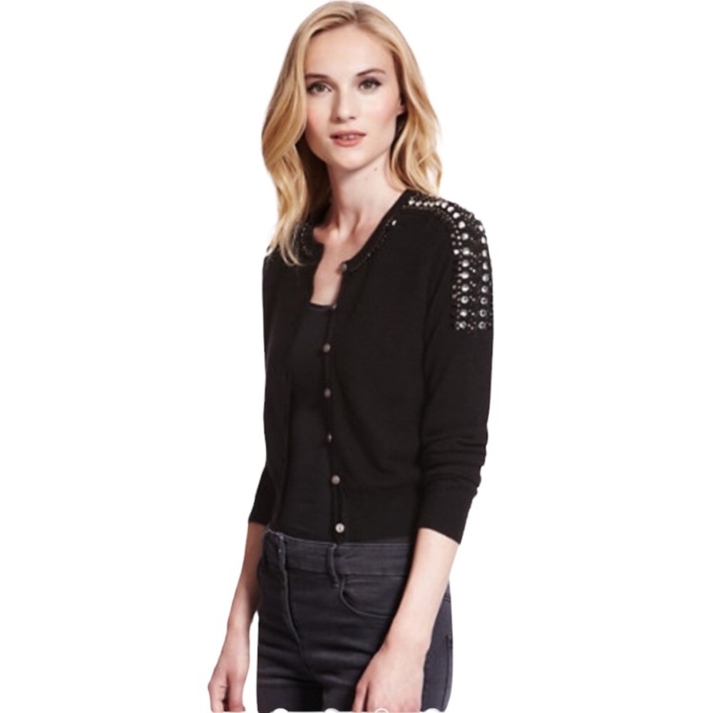 M&S Collection Cashmere Diamanté & Bead Embellished Cardigan